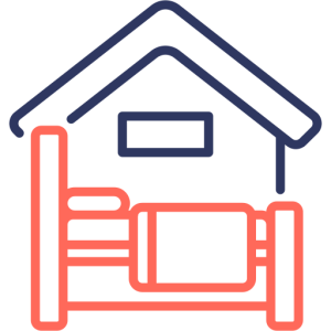 Accommodation and Food icon